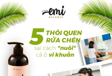 5 thói quen rửa chén sai cách, "nuôi" cả ổ vi khuẩn mà các mẹ nên chú ý