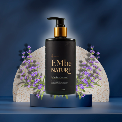 Sữa tắm gội vi sinh - Tinh dầu lavender