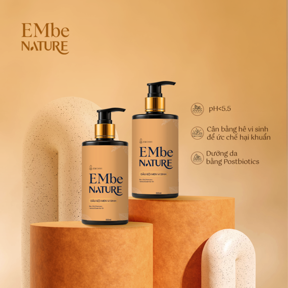 Dầu Gội Men Vi Sinh EMbe Nature