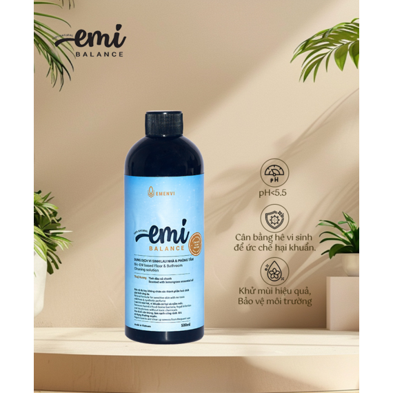 Dung dịch vi sinh lau nhà và phòng tắm 500ml